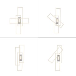 14693-55 ASMIN LAMPA SUFITOWA SREBRNY