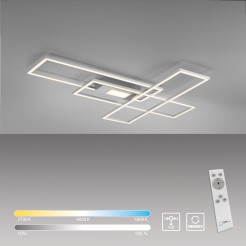 14693-55 ASMIN LAMPA SUFITOWA SREBRNY