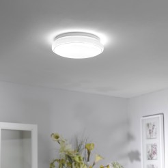 14742-16 LOLASMART-JUPI LAMPA SUFITOWA BIAŁY