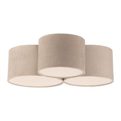 14890-39 DURO LAMPA SUFITOWA BEŻOWY