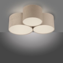 14890-39 DURO LAMPA SUFITOWA BEŻOWY