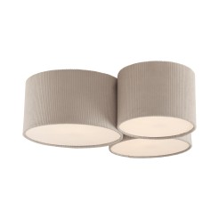 14890-39 DURO LAMPA SUFITOWA BEŻOWY