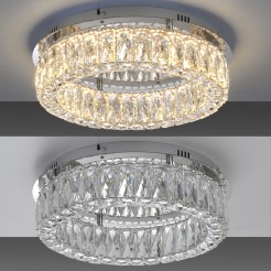 15204-17 KULUNKA LAMPA SUFITOWA CHROM