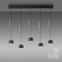 15262-18 BALLINI LAMPA WISZĄCA CZARNY