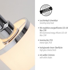 15371-17 ACCOR KINKIET CHROM