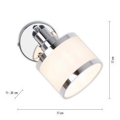 15371-17 ACCOR KINKIET CHROM