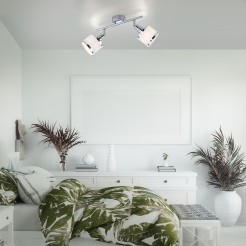 15372-17 ACCOR LAMPA SUFITOWA CHROM