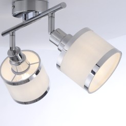 15372-17 ACCOR LAMPA SUFITOWA CHROM