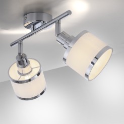 15372-17 ACCOR LAMPA SUFITOWA CHROM