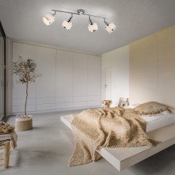 15374-17 ACCOR LAMPA SUFITOWA CHROM