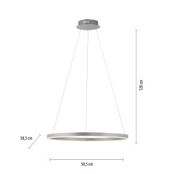 15394-95 RITUS LAMPA WISZĄCA ALUMINIUM