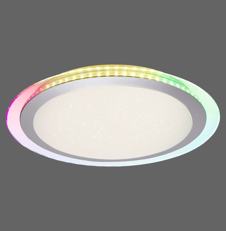 15411-21 CYBA LAMPA SUFITOWA SREBRNY