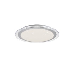 15411-21 CYBA LAMPA SUFITOWA SREBRNY