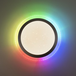 15411-21 CYBA LAMPA SUFITOWA SREBRNY