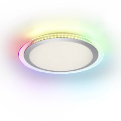 15411-21 CYBA LAMPA SUFITOWA SREBRNY