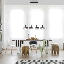 15421-18 ZEA LAMPA WISZĄCA CZARNY