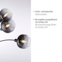 15422-18 ZEA LAMPA PODŁOGOWA CZARNY