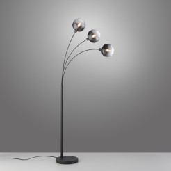 15422-18 ZEA LAMPA PODŁOGOWA CZARNY