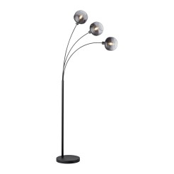 15422-18 ZEA LAMPA PODŁOGOWA CZARNY