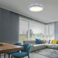 15555-16 GALACTICA LAMPA SUFITOWA BIAŁY