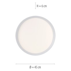 15555-16 GALACTICA LAMPA SUFITOWA BIAŁY
