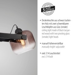 15752-18 CUP 2.0 LAMPA WISZĄCA CZARNY