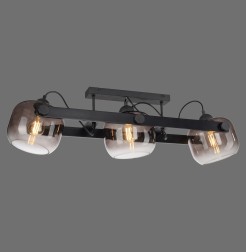 15755-18 CUP 2.0 LAMPA SUFITOWA CZARNY