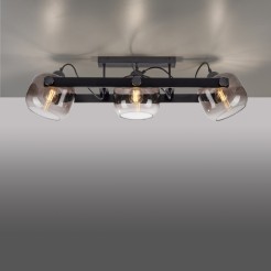15755-18 CUP 2.0 LAMPA SUFITOWA CZARNY