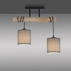 15782-29 GREEN TRIBU LAMPA SUFITOWA DREWNO/BEŻOWY
