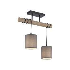 15782-29 GREEN TRIBU LAMPA SUFITOWA DREWNO/BEŻOWY