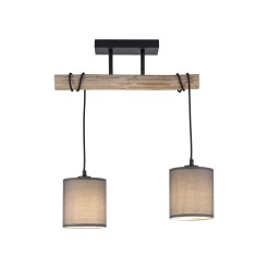 15782-29 GREEN TRIBU LAMPA SUFITOWA DREWNO/BEŻOWY