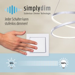 19032-18 CURLS LAMPA SUFITOWA CZARNY