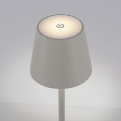 19252-40 EURIA LAMPA PODŁOGOWA/ZEWNĘTRZNA JASNOSZARY
