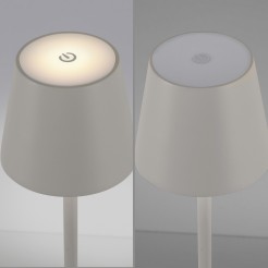 19252-40 EURIA LAMPA PODŁOGOWA/ZEWNĘTRZNA JASNOSZARY