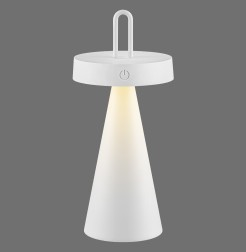 19302-16 ALWA LAMPA STOŁOWA/ZEWNĘTRZNA BIAŁY