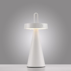 19302-16 ALWA LAMPA STOŁOWA/ZEWNĘTRZNA BIAŁY