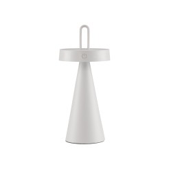 19302-16 ALWA LAMPA STOŁOWA/ZEWNĘTRZNA BIAŁY