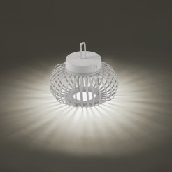 19303-16 AKUBA LAMPA STOŁOWA/ZEWNĘTRZNA BEZPRZEWODOWA BIAŁY