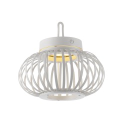 19303-16 AKUBA LAMPA STOŁOWA/ZEWNĘTRZNA BEZPRZEWODOWA BIAŁY