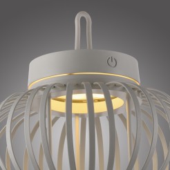 19303-40 AKUBA LAMPA STOŁOWA/ZEWNĘTRZNA BEZPRZEWODOWA SZARY