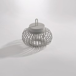 19303-40 AKUBA LAMPA STOŁOWA/ZEWNĘTRZNA BEZPRZEWODOWA SZARY