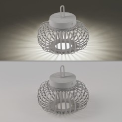 19303-40 AKUBA LAMPA STOŁOWA/ZEWNĘTRZNA BEZPRZEWODOWA SZARY