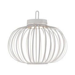 19304-16 AKUBA LAMPA STOŁOWA/ZEWNĘTRZNA BEZPRZEWODOWA BIAŁY