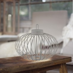 19305-40 AKUBA LAMPA STOŁOWA/ZEWNĘTRZNA BEZPRZEWODOWA SZARY