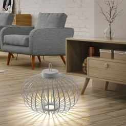19305-40 AKUBA LAMPA STOŁOWA/ZEWNĘTRZNA BEZPRZEWODOWA SZARY