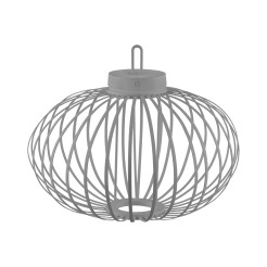 19305-40 AKUBA LAMPA STOŁOWA/ZEWNĘTRZNA BEZPRZEWODOWA SZARY