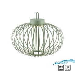 19305-43 AKUBA LAMPA STOŁOWA/ZEWNĘTRZNA BEZPRZEWODOWA ZIELONY