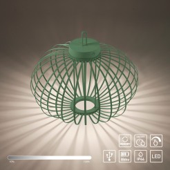 19305-43 AKUBA LAMPA STOŁOWA/ZEWNĘTRZNA BEZPRZEWODOWA ZIELONY