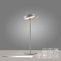19310-40 AMAG LAMPA STOŁOWA/ZEWNĘTRZNA BEZPRZEWODOWA SZARY