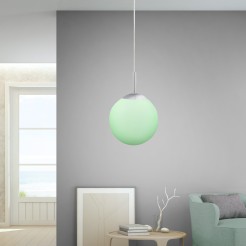22072-55 LOLASMART-BOLO LAMPA WISZĄCA SREBRNY